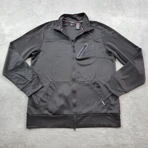 Spyder Active Jacket Mens Large‎ Black Full Zip Performance ProW-B Stretch